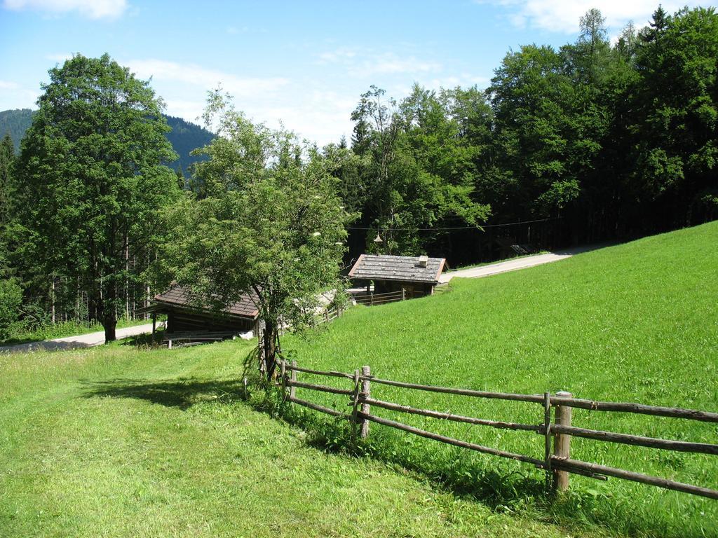 Almbruennerl Die Almhuette Auf Der Raffner Alm Ruhpolding Chambre photo